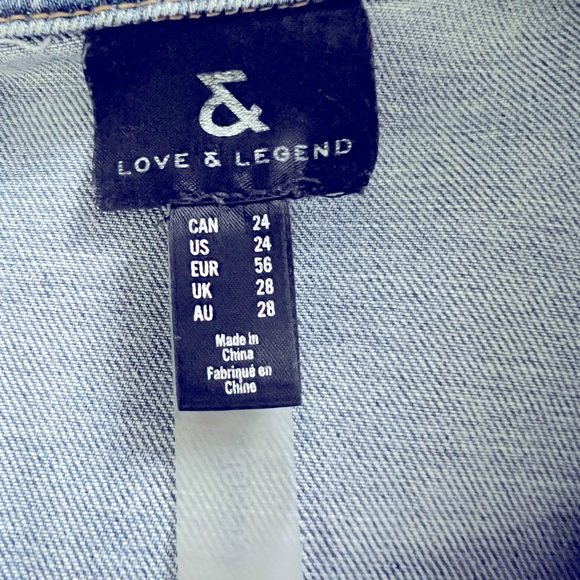 Jordan Woods plus size Jean jacket - Picture 4 of 4